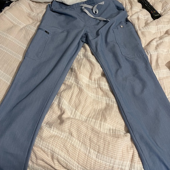 FIGS Limited Edition Heathered Indigo Medium/Tall Kades - Picture 1 of 8